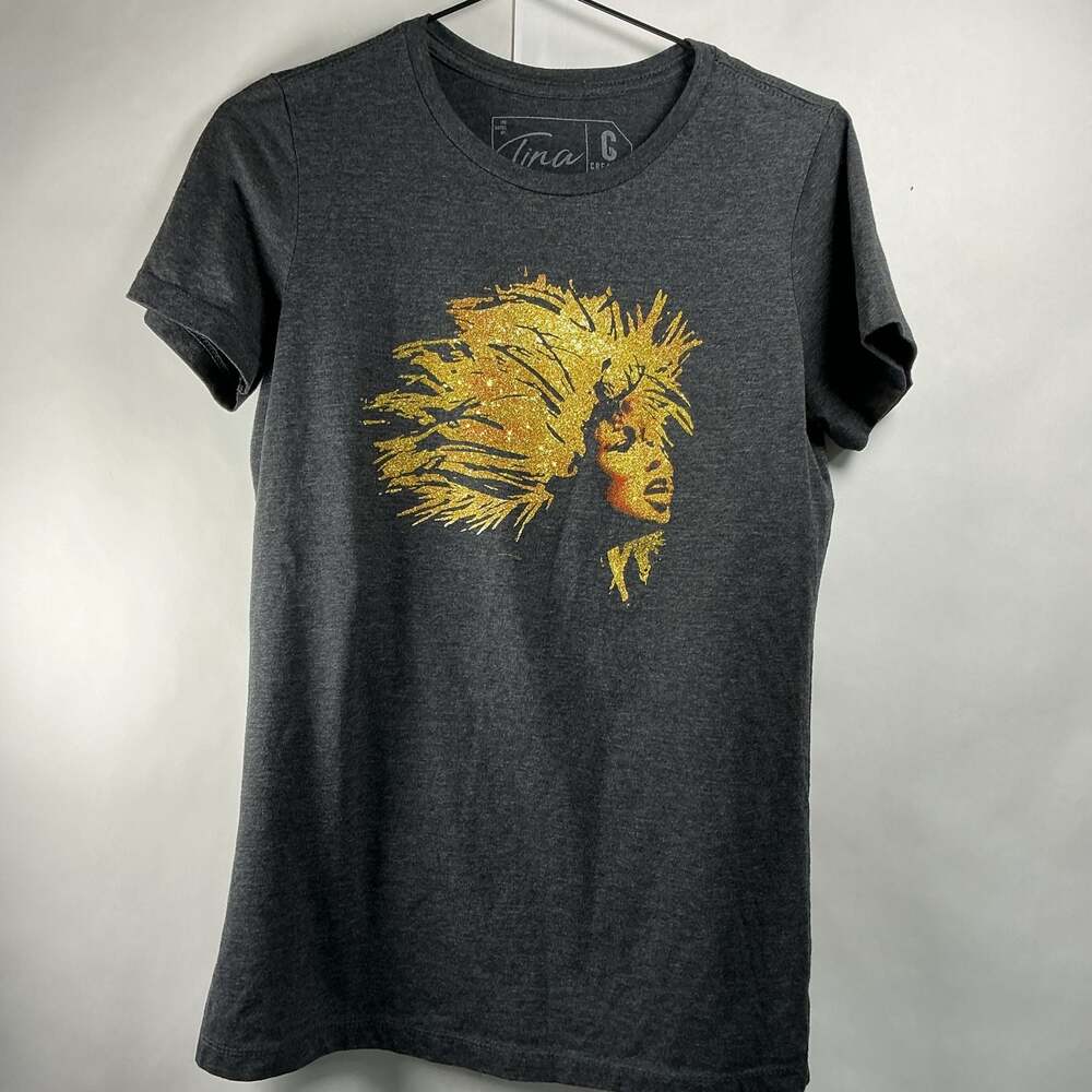 The Tina Turner Musical Official Merchandise Glitter Graphic T-Shirt